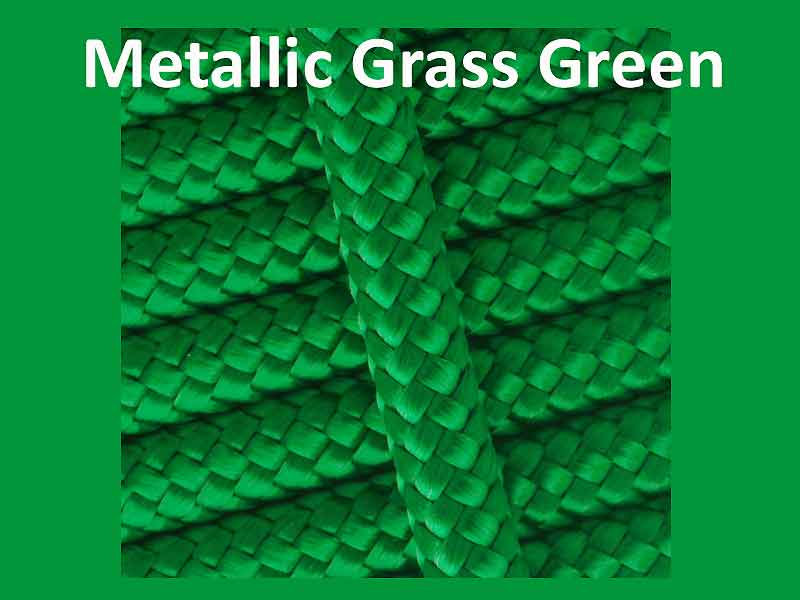 metallic grass green