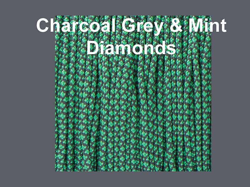 Charcoal Grey & Mint
