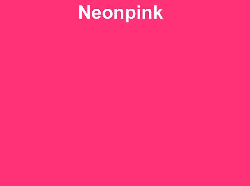Neonpink