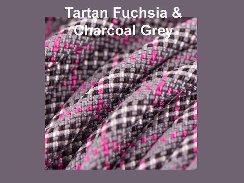 Tartan Fuchsia & Charcoal Grey