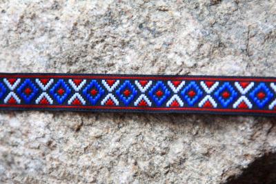 Rot Dunkleblau Weiss