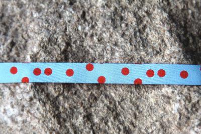 Punkte Verteilt Rot Hellbla