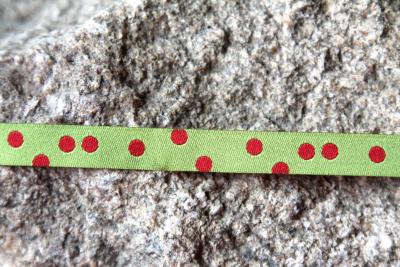 Punkte Verteilt Rot Hellgru