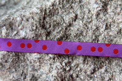 Punkte Verteilt Rot Lila