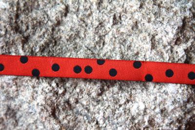 Punkte Verteilt Schwarz Rot