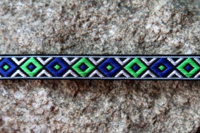 Schwarz Blau Neongruen